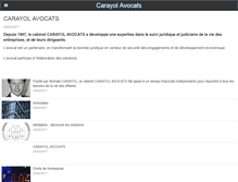 Tablet Screenshot of carayol.info